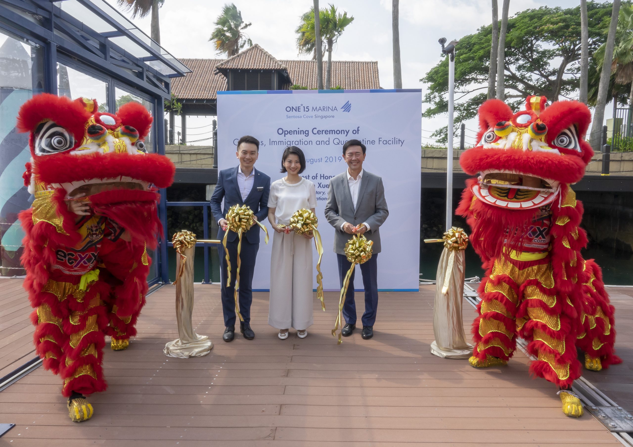 CIQ Opening Ceremony (Featured on Straits Times, Yahoo, Zao Bao, The Edge)