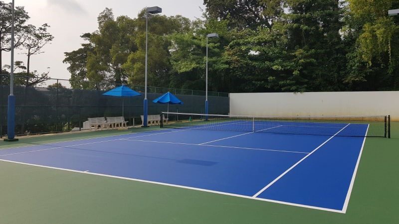 Newly Resurfaced Tennis Court Now Open