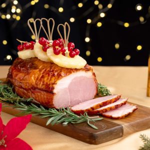 A quintessential addition to your Christmas gatherings, this Honey-glazed Ham boasts an array of flavours - sweetness of honey to the savoury and buttery notes.
